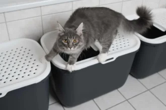 Cat Scratching Litter Box Excessively At Night