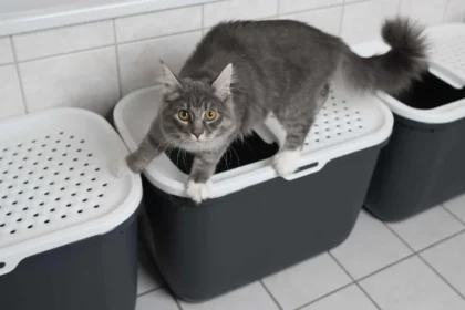 Cat Scratching Litter Box Excessively At Night